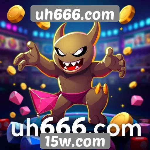 Variedade de jogos disponíveis em uh666.com